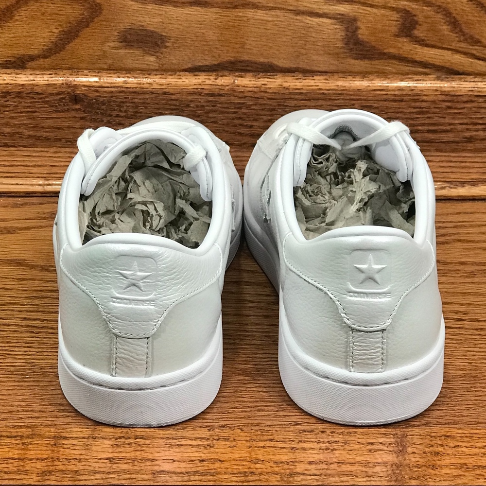 Converse Pro Leather LP Ox Artic Fire White Shoes - Picture 5 of 8